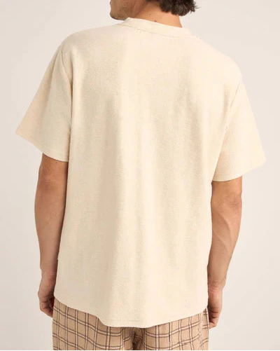 Vintage Terry SS T-Shirt in Natural