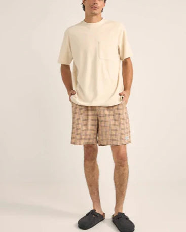 Vintage Terry SS T-Shirt in Natural