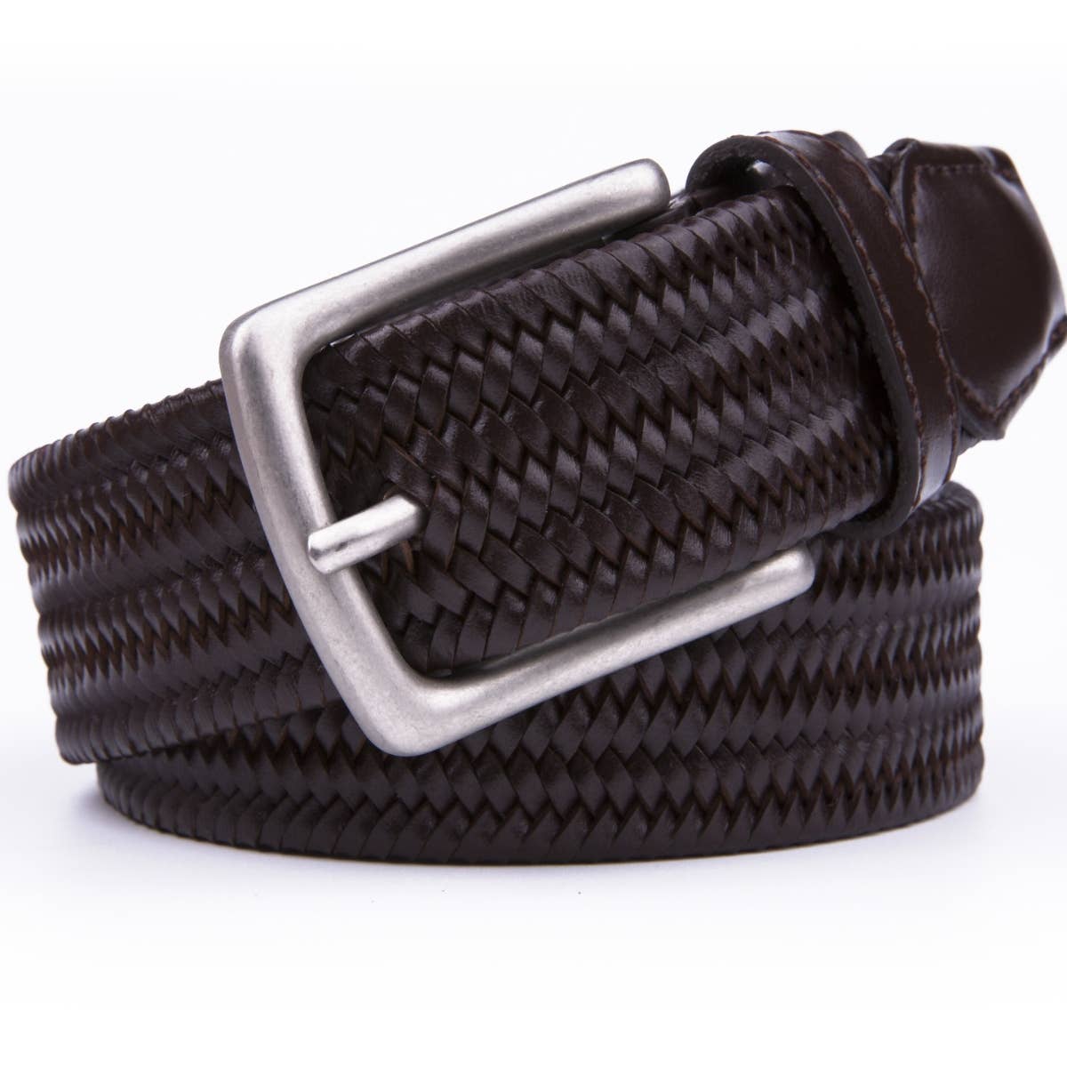 Braided Leather Belt