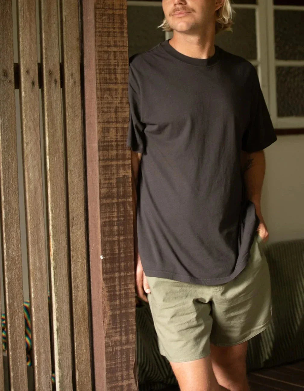 Classic Vintage Tee in Black