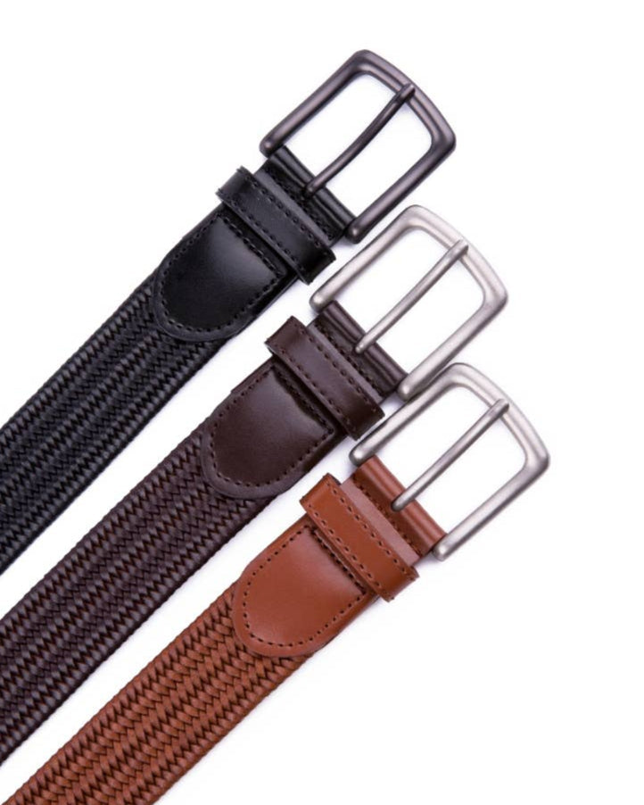 Braided Leather Belt