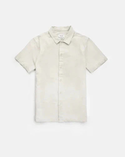 Classic Linen SS Shirt in Sand