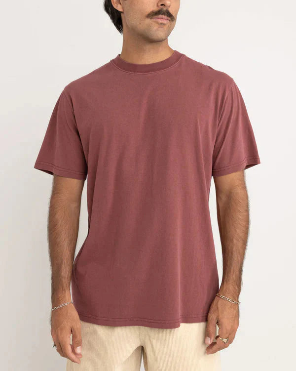 Classic Vintage Tee in Merlot
