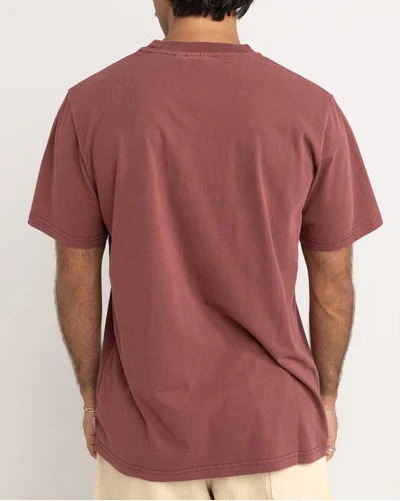 Classic Vintage Tee in Merlot