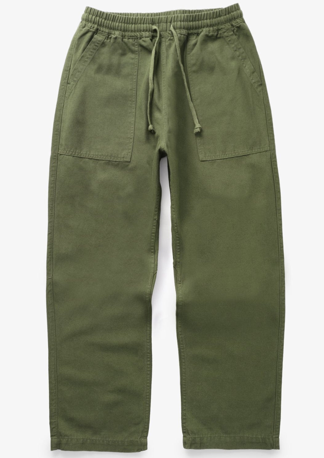 Canvas Chef Pant in Olive