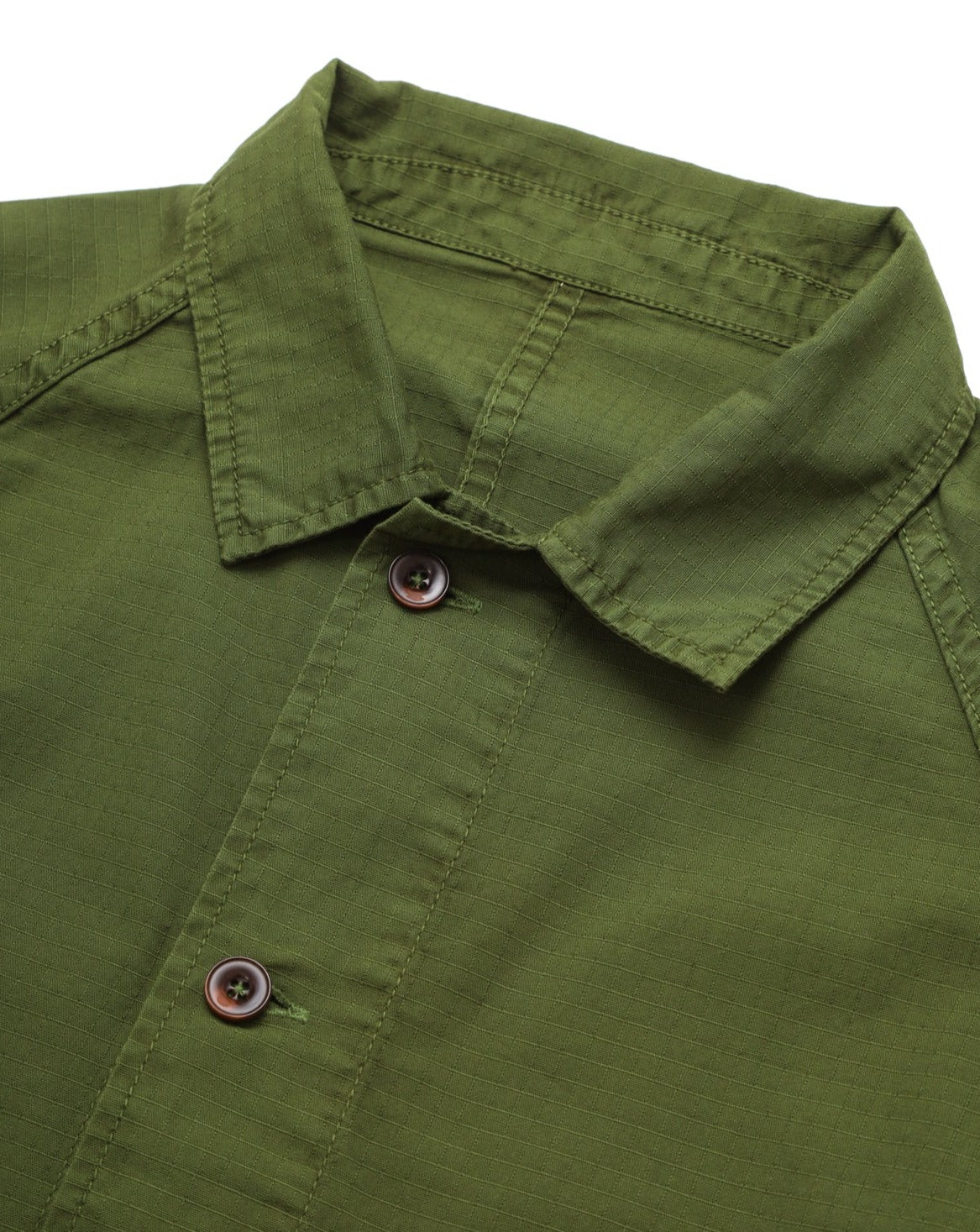Ripstop FOH Jacket in Pesto