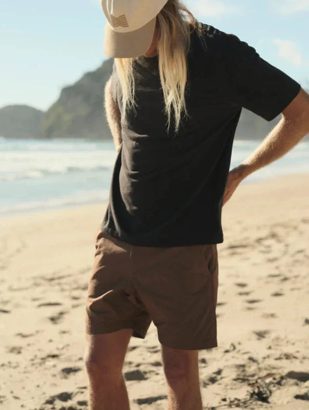 Hemp Tee in True Black