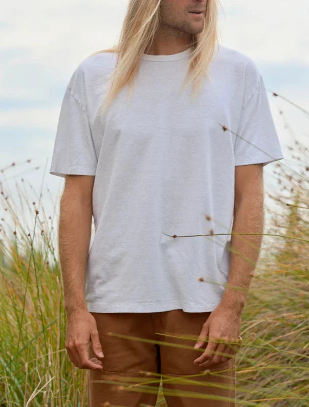 Hemp Tee in White