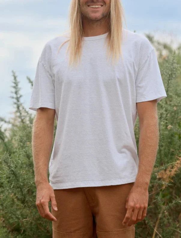 Hemp Tee in White