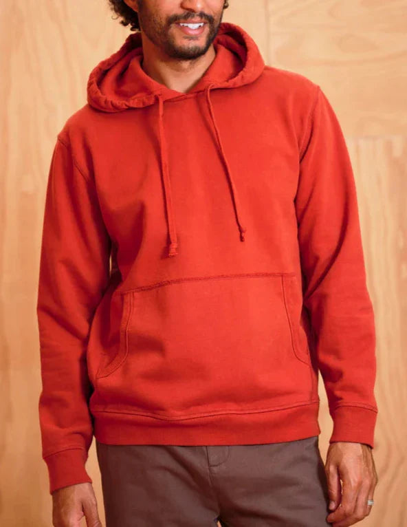 Max Pullover in Faded Red