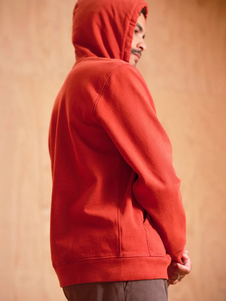 Max Pullover in Faded Red